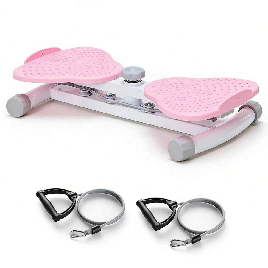 A Waist Twisting Exercise Machine, Abdominal Twisting Board, 300 Lb Weight Capacity, Quiet Home Fitness Equipment, Core And Full-Body Workout, Home Fitness Equipment. - Pink - View 1