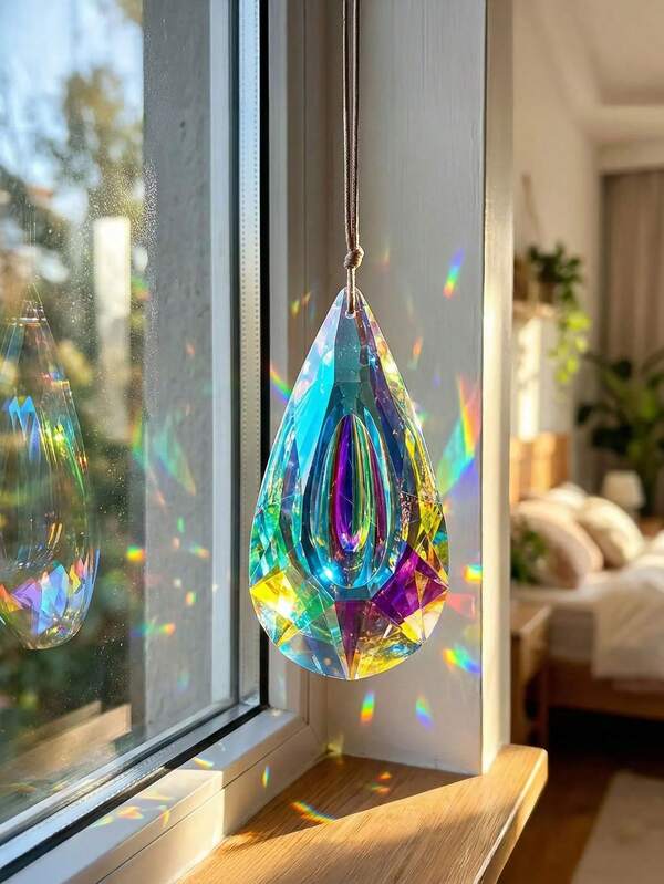 89mm/120mm Hanging Chandelier Crystals Prisms For Window Suncatchers Chandelier Parts Rainbow Maker Pendants