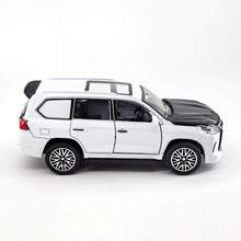 Mainan Puzzle Mobil Sport Paduan Logam untuk Anak Laki-Laki, Model Mobil Balap Simulasi, Dekorasi Rumah, Ornamen - Putih - View 7