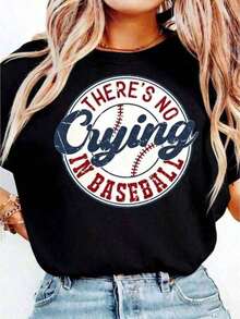 Día de los Muertos hay lugar para llorar en la camiseta de béisbol, camiseta para mamá béisbolista, camiseta para mamá béisbolista, camiseta para el día del juego, camiseta para jugador de b - Negro - Ver 1