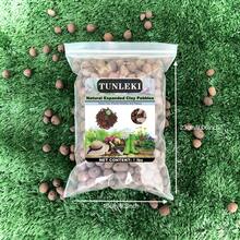 輕量膨脹黏土顆粒 Leca 顆粒 水耕栽培介質 室內外植物 多肉植物 仙人掌 盆景 玻璃缸填充物 透氣蜂巢顆粒 底層排水層 土壤通氣改良劑 0.22/0.55/1磅袋裝 - 陶粒 - 查看 2
