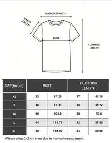 Epic Funny Dizzy Monster Print Washed Cotton T-Shirt, 220g Vintage Streetwear Loose Short Sleeve Tee, Aesthetic Casual Summer Top - 淺藍色 - 查看 4