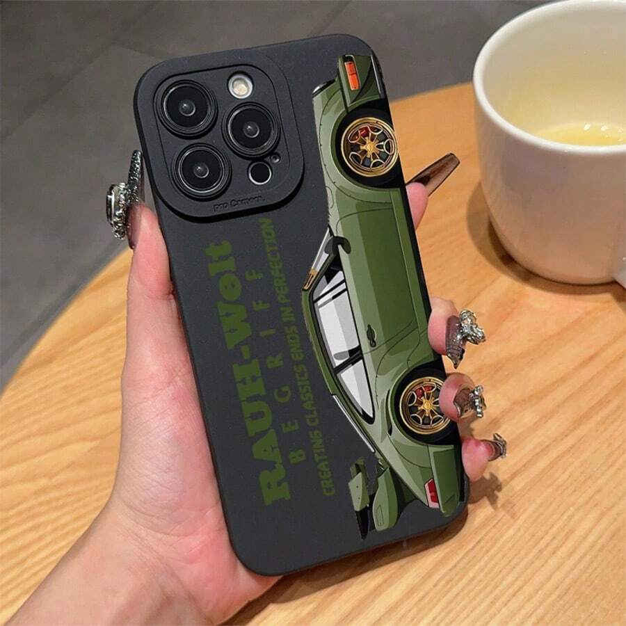 賽車藝術元素 熱銷個性創意卡通圖案 適合生日與聖誕禮物 送給情侶、女性、女兒、男朋友、女朋友及青少年女孩 - 彩色 - 查看 1