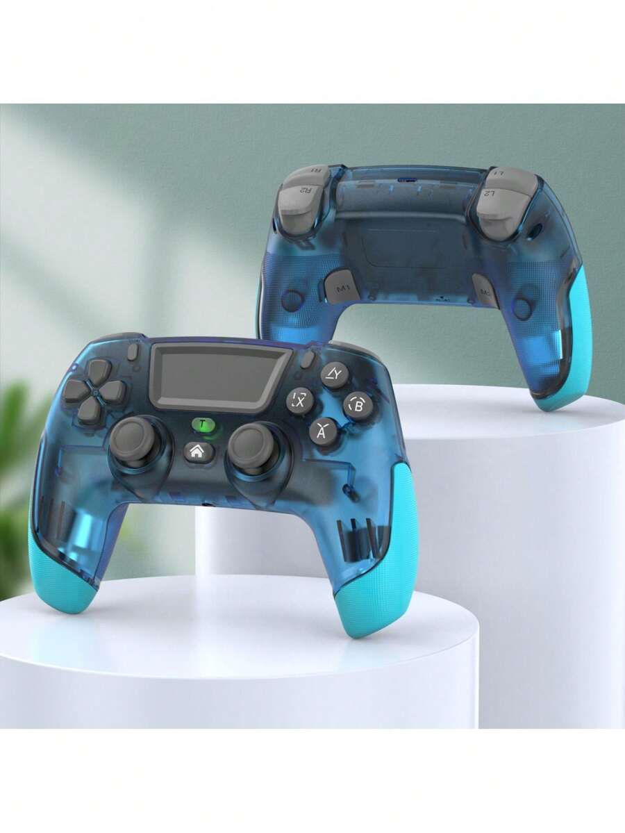Game Controller Dental Controller Dual Vibration Handheld Game Console - Dusty Blue - View 1
