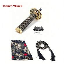 Pomo de palanca de cambios estilo espada samurai JDM de 200mm/150mm - Collarín y adaptador universal a prueba de polvo para bota de palanca de cambios, compatible con la mayoría de autos con transmisión manual, compatible con , , Subaru, palanca de cambios estilo racing - A - Ver 22