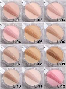 1PC Crystal Powder, Professional Colored Nail Powder Polymer, Suitable For French Manicures, DIY Nail Extensions, 3D Sculpting, Long-Lasting And No Nail Lamp Required - Multicolor - View 2
