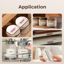 Niimbot Label Sticker 8-15mm Mini Portable White Waterproof Anti-Oil Thermal Label Adhesive Label For Home/Commerical Compatible D110/D11/P15/ Mini Portable Label Maker For Barcode Price Tag Jar Labeling - View 3