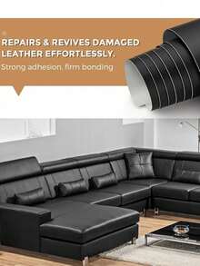 1pc Large Self-Adhesive Leather Repair Patch, Suitable For Sofa, Car Seat, Damaged Leather Furniture Vinyl Repair Tape - Multicolor - View 7