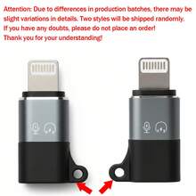 Lightning To Type-C OTG Adapter (Male) / Type-C Adapter (Female) For IOS, Supports Fast Charging, Headphone Jack, Compatible With IPhone, Can Connect Wireless Lavalier Microphone, Sound Card, Live Streaming Devices, Mouse, Keyboard, Supports PD Fast Charging - Black - View 11