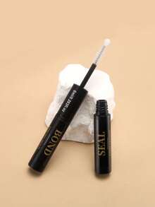 1pc Black Lash Glue & Clear Sealant 2-In-1, 6ml DIY Lash Extension Adhesive For Lash Clusters & Strip Lashes, Strong Hold Lasts 48-72 Hours, Latex-Free, Waterproof & Fast-Drying, Gentle Formula For Personal Home Eye Makeup - Black - View 10