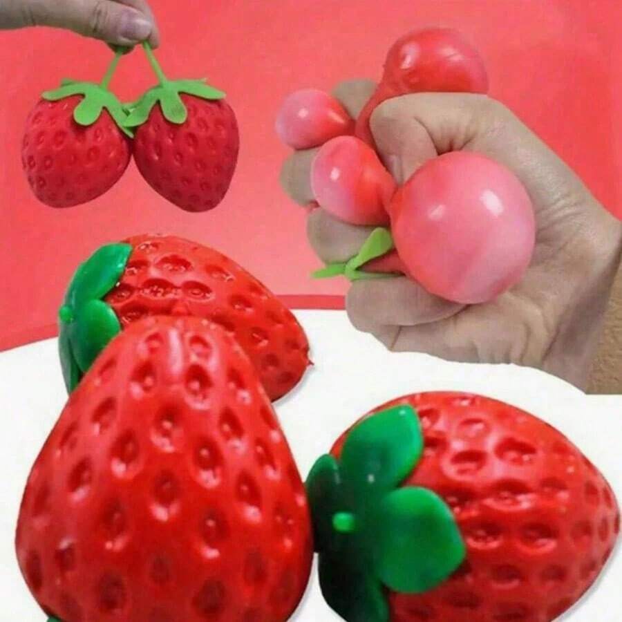 Tachimi 1pc All-Match Play Supplies Slow Rising Squishies Sqiushy Crunchy Squishy Fidget Toys Kids Toys Indoor Play Pieces Shipped Randomly - Multicolor - View 1