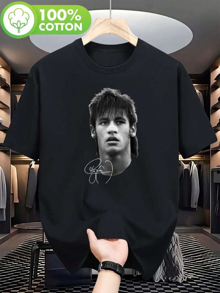 Men T-Shirts - Black - View 1