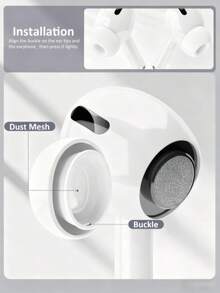 4 Pairs Anti-Slip Soft Silicone Ear Tips For Wireless Earphones Pro/Pro Series 2 - Noise Cancelling Design, Portable Storage Case, 4 Sizes (XS/S/M/L) Replacement Ear Tips - View 7