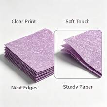 10/20/40pcs Lavender Purple Party Napkins, 6.5 Inch, Perfect For Weddings, Birthday Parties, Girls' Gatherings, Afternoon Tea, Picnics And Party Decorations - Pinkish-purple - View 3