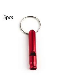 5 buah Peluit Mini Paduan Aluminium Berwarna-warni untuk Bertahan Hidup, Suara Keras dan Jernih, Cocok untuk Pelatih, Wasit, Berkemah, Pelatihan Anjing, dan Bertahan Hidup di Alam Terbuka - MultiWarna - View 11