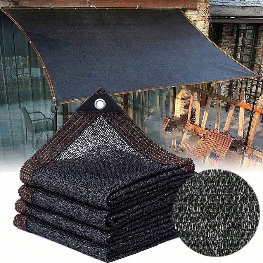 Sonnenschutznetz mit Ösen, 90% UV-Schutz, beliebtes dichtes verdicktes Schattiernetz! Sommerretter ist da! Dichte Webung, super starker Schatten, verabschiede dich von UV-Strahlen! Verdicktes Material, langanhaltend und widerstandsfähig, wind- und regenfest! Garten, Balkon, Gemüsegarten, Schatten wo immer benötigt! Einfache Installation, schnell in eine kühle kleine Oase verwandeln! Grenzüberschreitender Bestseller, hohe Wiederkaufsrate, mache deinen Sommer nicht mehr "brennend heiß"! Schattiernetz, Sommeressenzial, Sonnenschutzwerkzeug, Outdoor-Schatten. - Schattierungsnetz - Übersicht 1