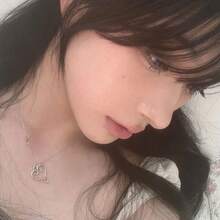 時尚 Aarin 愛心項鍊鎖骨鍊 女款飾品 女友生日禮物 - 彩色 - 查看 3