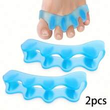 4pcs Silicone Toe Pads, Unisex, Soft Shock-Absorbing, Anti-Slip Anti-Friction, Lightweight Foot Cushions, Shoe Insoles - Toe Pads - View 10