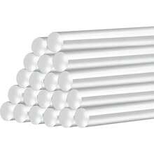 10/20/30/50 Peças Bastões de Cola Quente Transparente Forte 7mm x 150mm para Pistola de Cola Elétrica, Artesanato DIY, Kits de Reparo Manual - 7*150mm - Visão 8