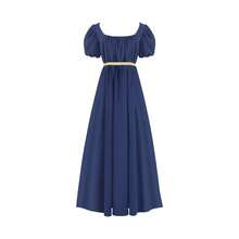 Nuevo disfraz de cosplay de , vestido regency vintage, vestido de gala de cintura alta, vestido victoriano para té. - Vestido corto amarillo Bridgeton 2201 - Ver 6