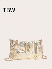 Nuevo Bolso de Hombro Versátil de Verano para Mujer, para Viajes Diarios y Uso Casual - Oro 2 - Ver 1