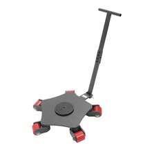 Ubfhonsi Machinery Mover, Industrial Machinery Skate Dolly, Machinery Mover For Warehouse And Workshop - Black - View 10