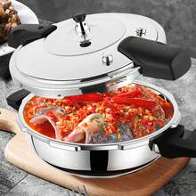 Stainless Steel Pressure Cooker, 3 Liter Capacity, For Cooking Rice And Soup, Fast Cooking - View 5
