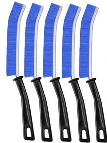 5pcs Crevice Cleaning Brush Set, Small Cleaning Brush, Grout Cleaning Brush, Toilet Brush, Shower Tile Brush, Narrow Crevice Cleaning Tools, Suitable For Home Bathroom And Kitchen Use - A - View 22