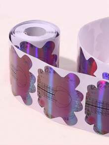 5pcs Pink Laser Light Therapy Nail Extension Paper Tray - Multicolor - View 3