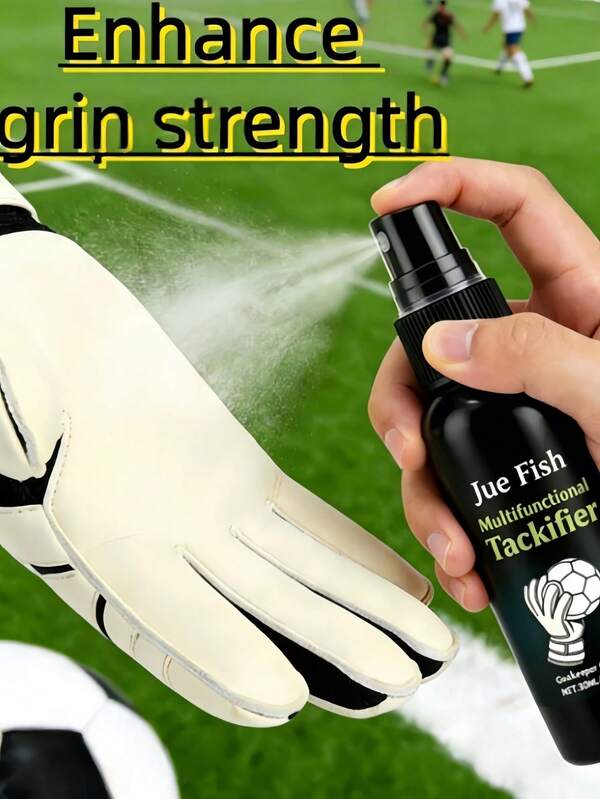 Spray Antiderrapante para Luvas de Goleiro, Ativador de Aderência de Luvas de Látex, Estabilidade de Aderência Aprimorada, Spray de Aderência de Luvas de Goleiro para Todos os Cenários, Proteção Antiderrapante de Luvas