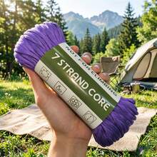 25m/984inch Of 7-Core Rope With A Diameter Of 4Mm, Suitable For Phone Lanyard Weaving Bracelets And Outdoor Camping,Clothesline,DIY Making - Multicolor - View 15