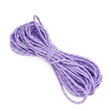 10 Metros de Cuerda Multifuncional para Paraguas para Hacer Pulseras y Collares, Cuerda Tejida de Colores para Proyectos DIY, Pequeñas Joyas, Llaveros, Encantos de Bolsas, Cuerdas de Macramé - Patrón de puntos - Ver 13