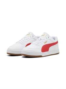 Puma Caven Casual Low-Top Shoes 40448405 - Red and White - View 5
