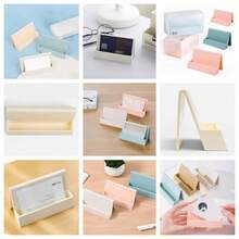 1pc Minimalist Business Card Holder, Suitable For Desk, Reception, Office, Conference Table, Restaurant, Hotel, Compatible With Various Business Cards, Visiting Card Rack, Office Accessory - Multicolor - View 4