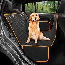 Car Pet Seat Cover With Rope, Waterproof Car Back Seat Pet Protective Mat, Non-Slip Universal, Suitable For Carrying Pet Dogs When Going Out. - Black - View 3