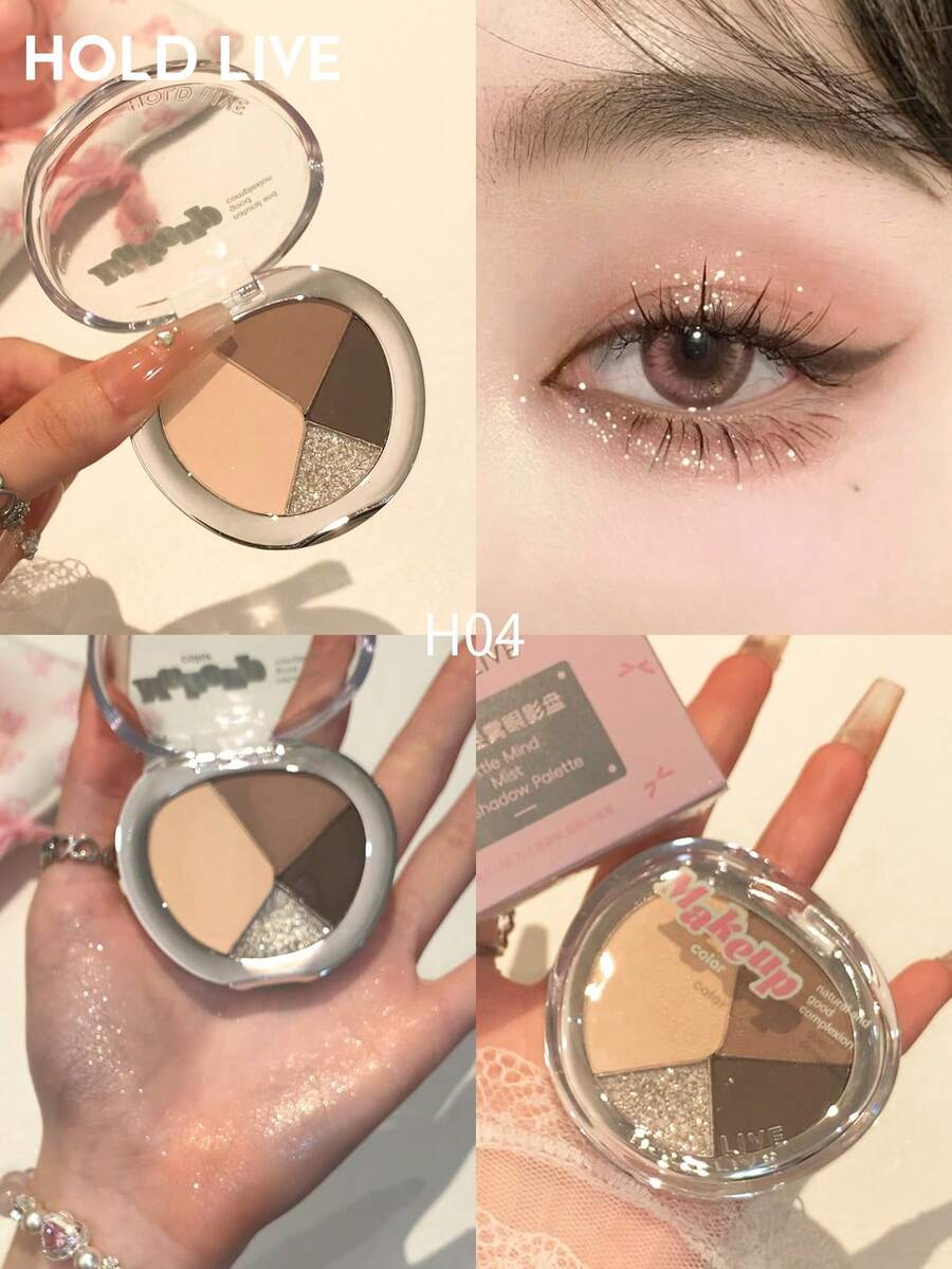 HOLD LIVE Subtle Mist 4-Color Eyeshadow Palette H04 - H04 - View 1