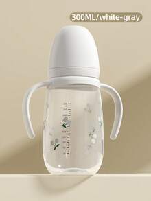 1pc Baby Wide-Neck Multi-Capacity Small Cherry PP Anti-Fall Anti-Colic Baby Bottle Suitable For Infant Feeding - Multicolor - View 13