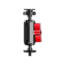 Brazo Mágico Ajustable con Cabezal de Bola Universal y Bloqueo Inverso de Disco 1/4 a Zapato Frío para Cámaras de Acción, Montaje en Cámaras DSLR, Jaulas de Cámara y Marcos Protectores - Ver 9