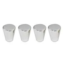 4/8pcs Plastic Conical Drawer Pulls, Cabinet Door Handles, Suitable For Drawers, Cabinets, Wardrobe Doors, Vanity Cabinet Doors, Bedroom Decor, With Installation Screws Included - single hole - View 11