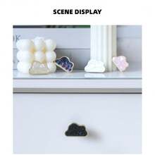 Creative Colorful Cloud Single Hole Drawer Pulls Nordic Light Luxury Zinc Alloy Furniture Handles Kitchen Bedroom Bathroom Decorative Hardware - 4pcs - View 4