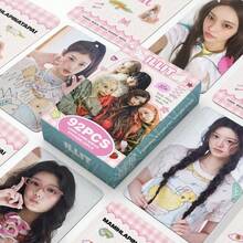 124張/92張 MAMIHLAPINATAPAI Lomo卡 92張K-Pop小卡套組 Yunah Minju Moka Wonhee Iroha 專輯相片貼紙 粉絲收藏禮盒 單張專輯「NOT CUTE ANYMORE」全息星光相卡 LOMO卡，Star K-POP周邊LOMO小卡，雷射收藏卡，貼紙，雙面高清彩色印刷相卡 賀卡 書籤 - 彩色 - 查看 17