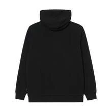 Puma 春秋款男士印花大Logo連帽長袖針織套頭運動衛衣 67126101 - 黑色 - 查看 2