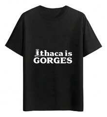 Playeras Thaca Es Gorges - Negro - Ver 1
