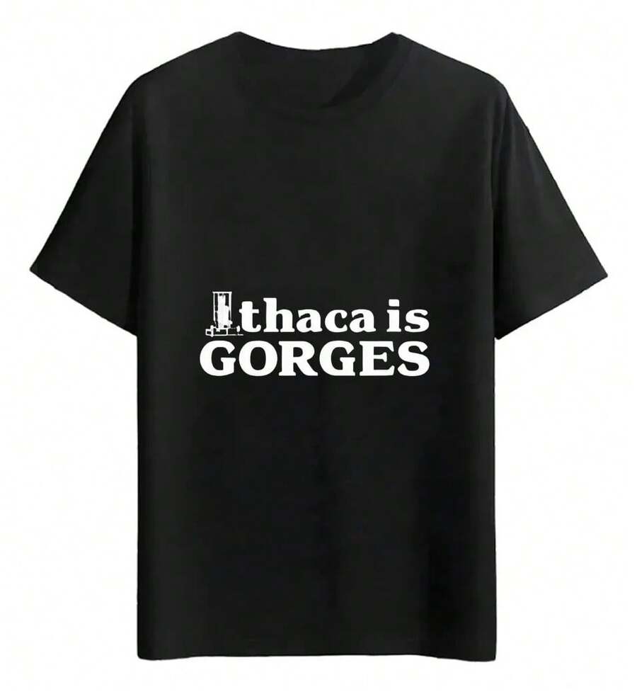 Playeras Thaca Es Gorges - Negro - Ver 1