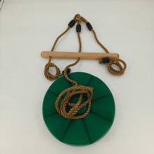 1PC 3-In-1 Fun & Fitness Swing For Outside, Swing Seat, Sensory Swing Rope Swing For Tree Swing Set Accessories Saucer Swing Disc Swing Backyard Swing Indoor-Outdoor Climbing Frame Sports & Outdoor Play Toys - 墨綠色 - 查看 8