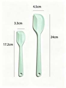 4pcs/1pc Silicone Spatula Set, Suitable For Cream, Jam And Butter, Easy To Clean, Ideal For Home, Restaurant, Dessert Shop, Baking Kitchen Tools - View 19