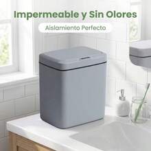 Smart Sensor Bin With Airtight Lid And Odor-Proof Technology, Compatible With Touch Switch, Suitable For Use In Offices/Bathrooms, Waste Bin (Easy To Clean And Durable). - View 5