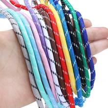 10 Metros de Cuerda Multifuncional para Paraguas para Hacer Pulseras y Collares, Cuerda Tejida de Colores para Proyectos DIY, Pequeñas Joyas, Llaveros, Encantos de Bolsas, Cuerdas de Macramé - Patrón de puntos - Ver 4