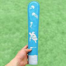 1PC Marine Life Embroidered Golf Alignment Stick Cover, Premium PU Golf Direction Rod Sleeve, Durable Golf Training Accessory For Men & Women - Multicolor - View 4