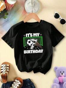 Camiseta de cumpleaños para niño de once años - Camiseta infantil con diseño de salpicaduras de colores - Regalo perfecto para fiestas de artistas y uso casual - Camiseta infantil de mezcla - Negro - Ver 2